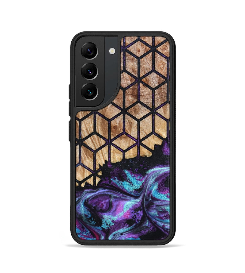 Galaxy S22 Wood Phone Case - Eulalia (Pattern, 824199)