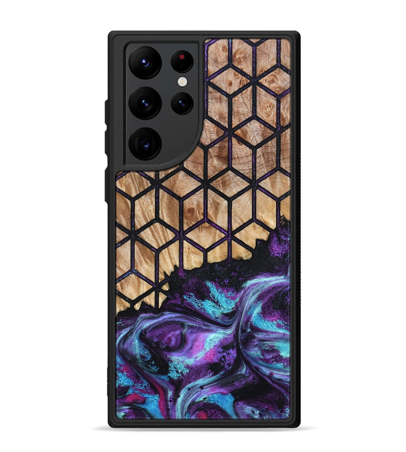 Galaxy S22 Ultra Wood Phone Case - Eulalia (Pattern, 824199)