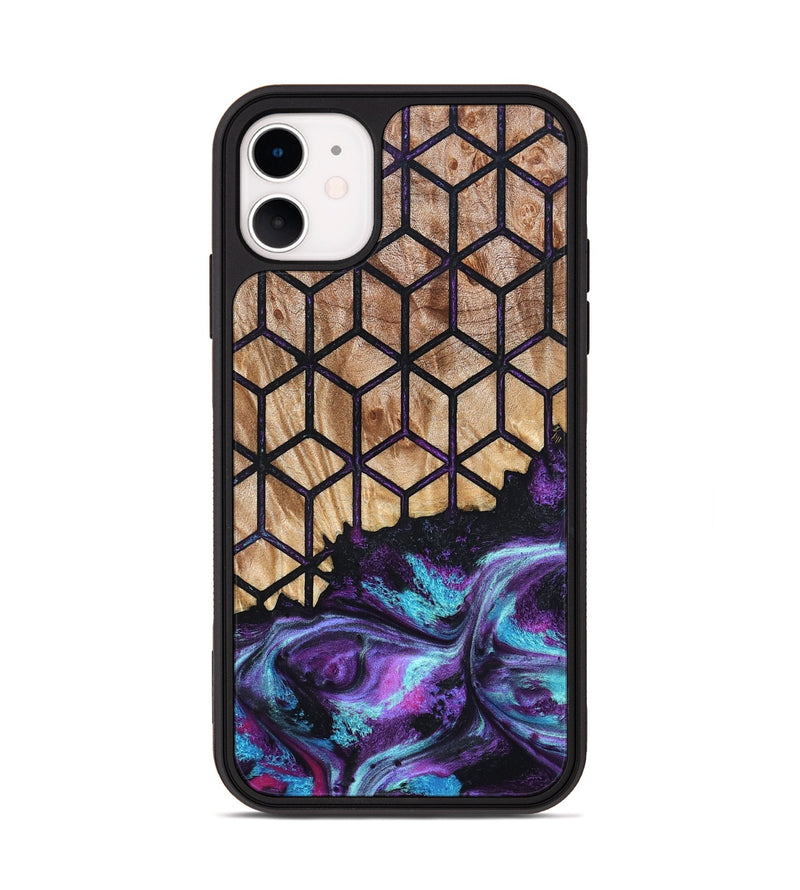 iPhone 11 Wood Phone Case - Eulalia (Pattern, 824199)