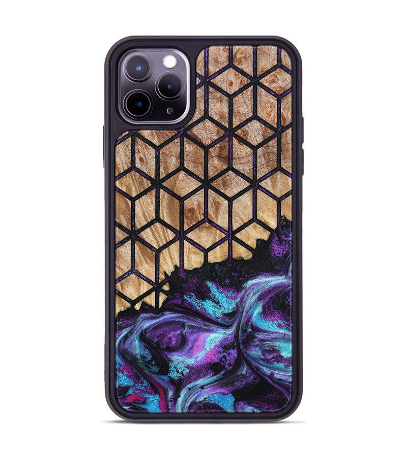 iPhone 11 Pro Max Wood Phone Case - Eulalia (Pattern, 824199)