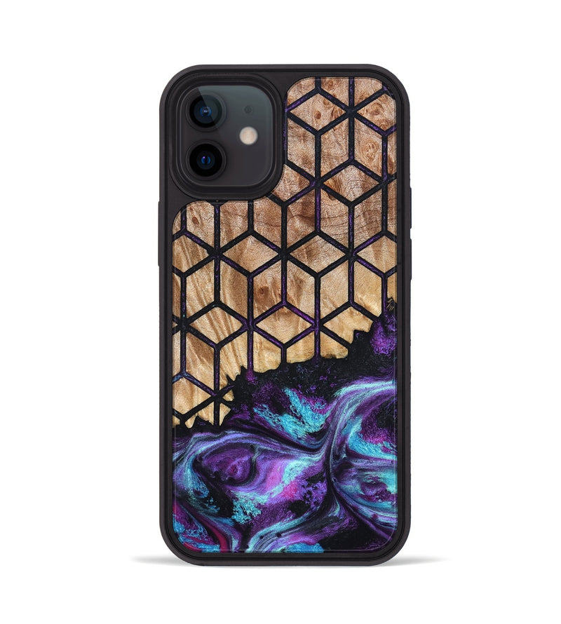 iPhone 12 Wood Phone Case - Eulalia (Pattern, 824199)