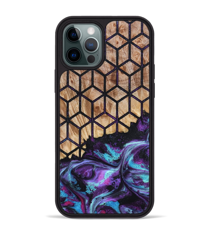 iPhone 12 Pro Max Wood Phone Case - Eulalia (Pattern, 824199)