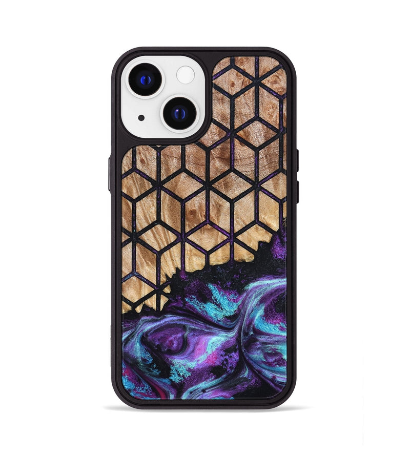 iPhone 13 Wood Phone Case - Eulalia (Pattern, 824199)