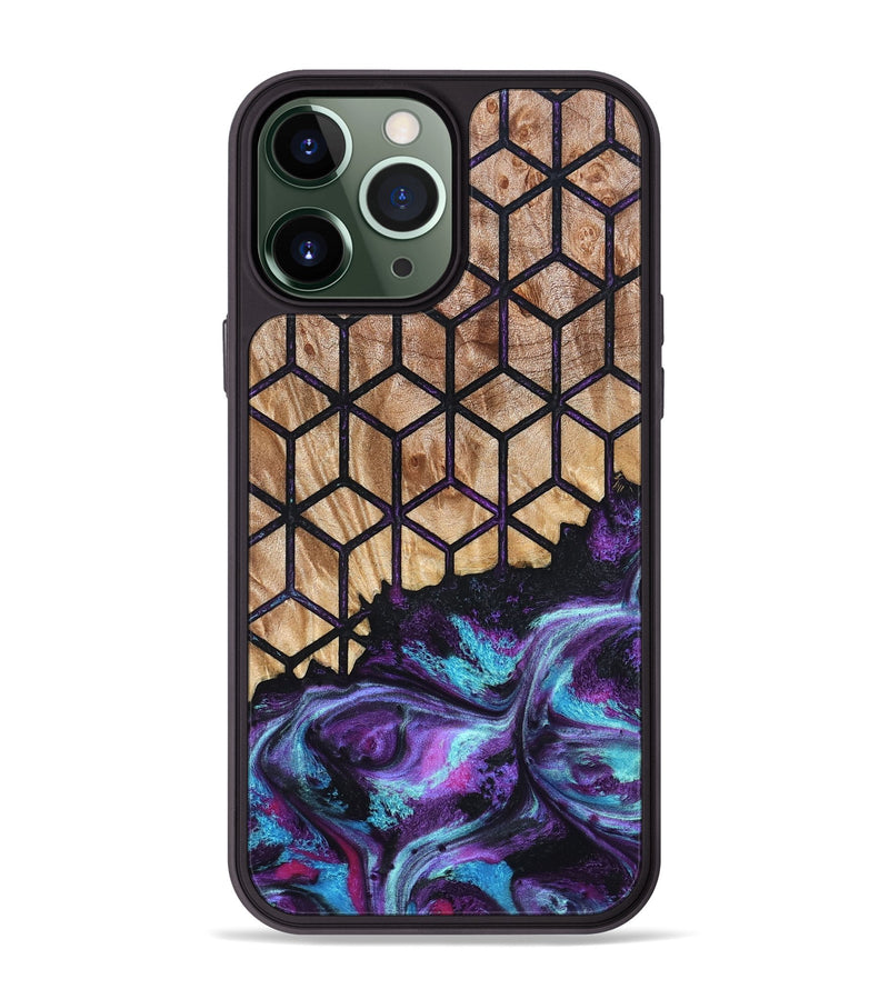 iPhone 13 Pro Max Wood Phone Case - Eulalia (Pattern, 824199)