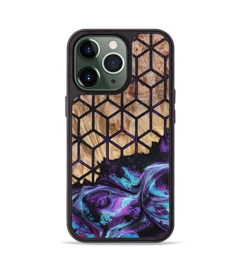 iPhone 13 Pro Wood Phone Case - Eulalia (Pattern, 824199)