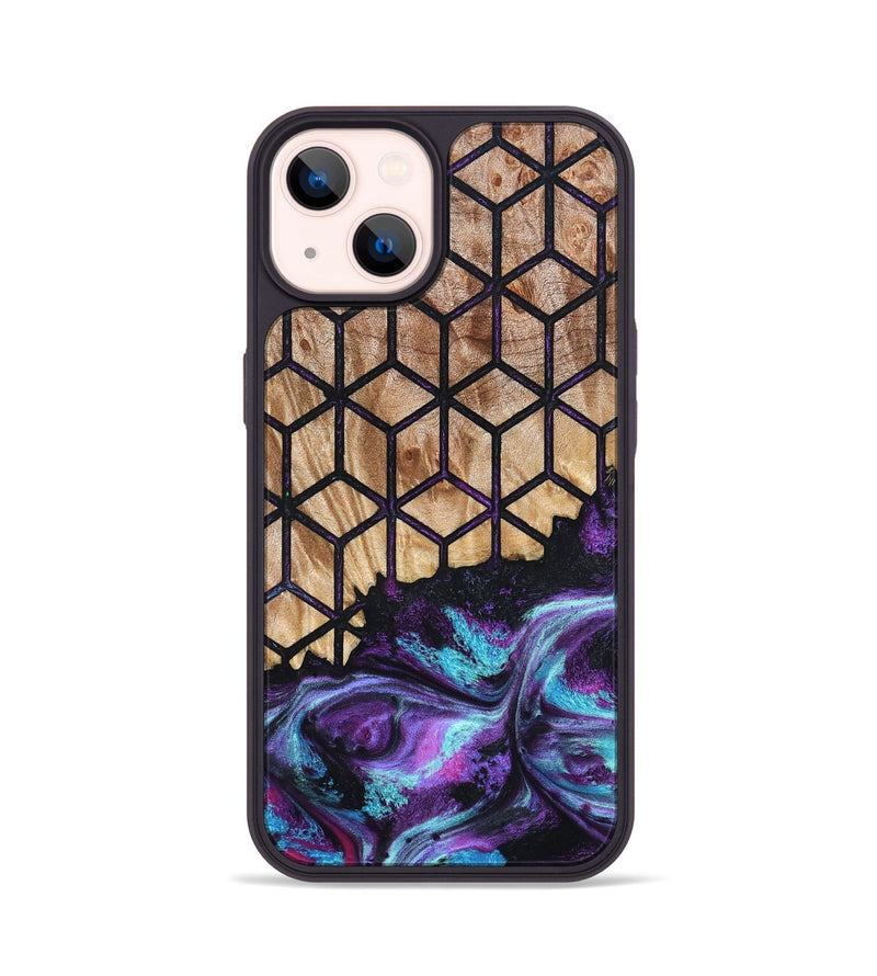 iPhone 14 Wood Phone Case - Eulalia (Pattern, 824199)