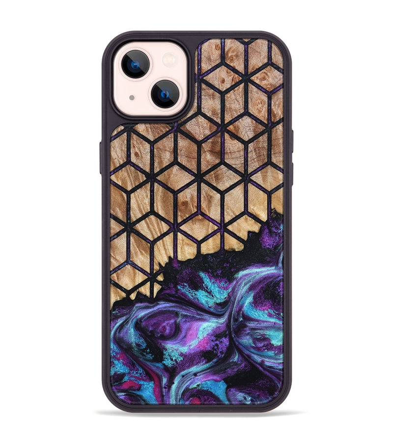 iPhone 14 Plus Wood Phone Case - Eulalia (Pattern, 824199)