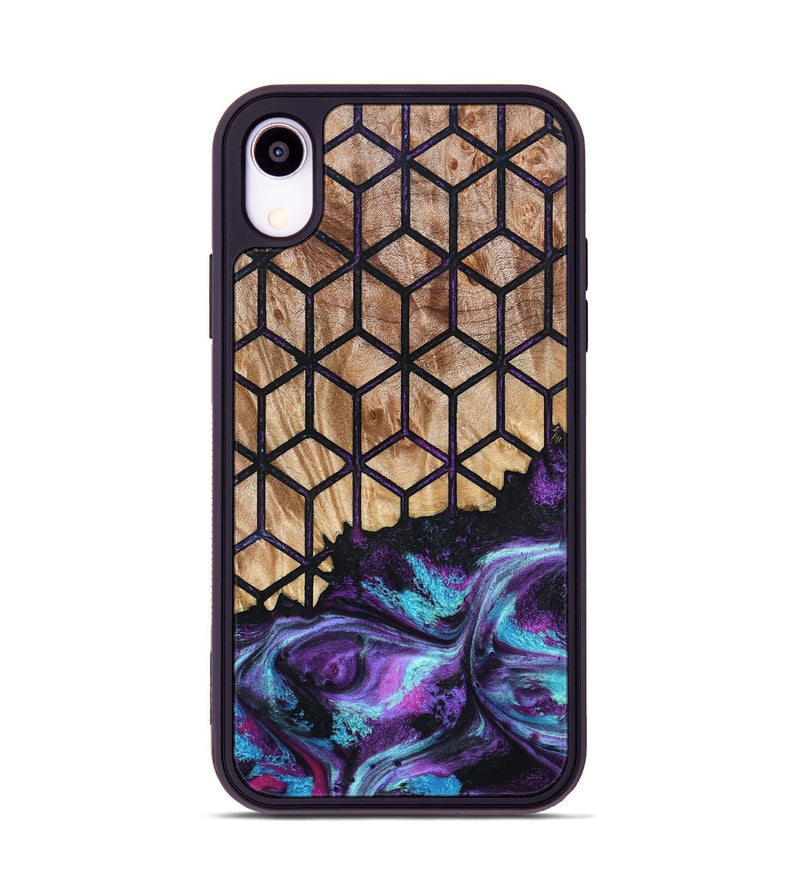 iPhone Xr Wood Phone Case - Eulalia (Pattern, 824199)