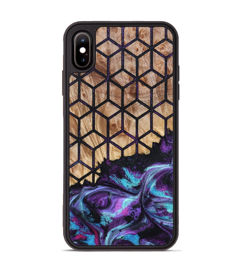 iPhone Xs Max Wood Phone Case - Eulalia (Pattern, 824199)
