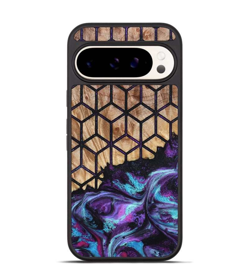 Pixel 9 Pro Wood Phone Case - Eulalia (Pattern, 824199)