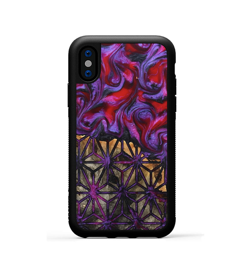 iPhone Xs Wood Phone Case - Jayden (Pattern, 824201)