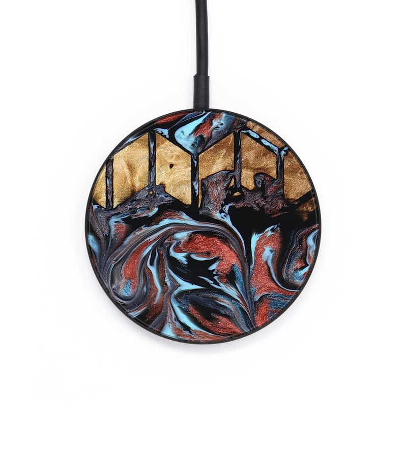 Circle Wood Wireless Charger - Albert (Pattern, 824205)