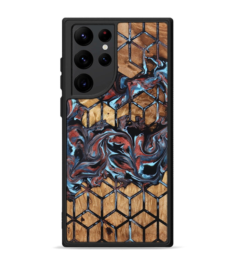 Galaxy S22 Ultra Wood Phone Case - Albert (Pattern, 824205)
