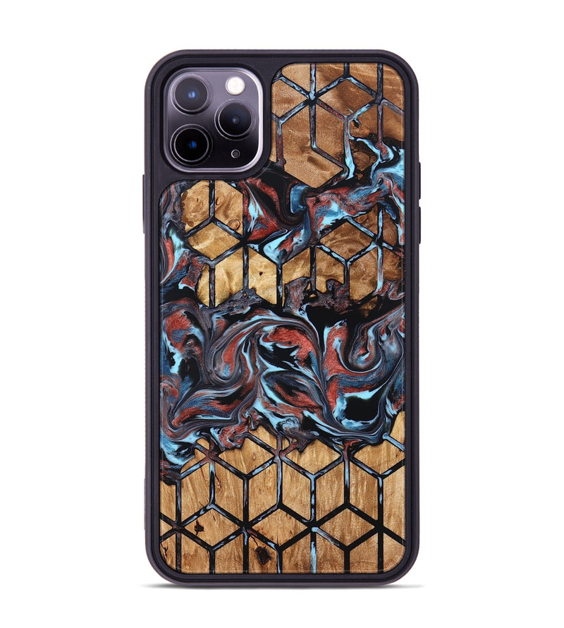 iPhone 11 Pro Max Wood Phone Case - Albert (Pattern, 824205)