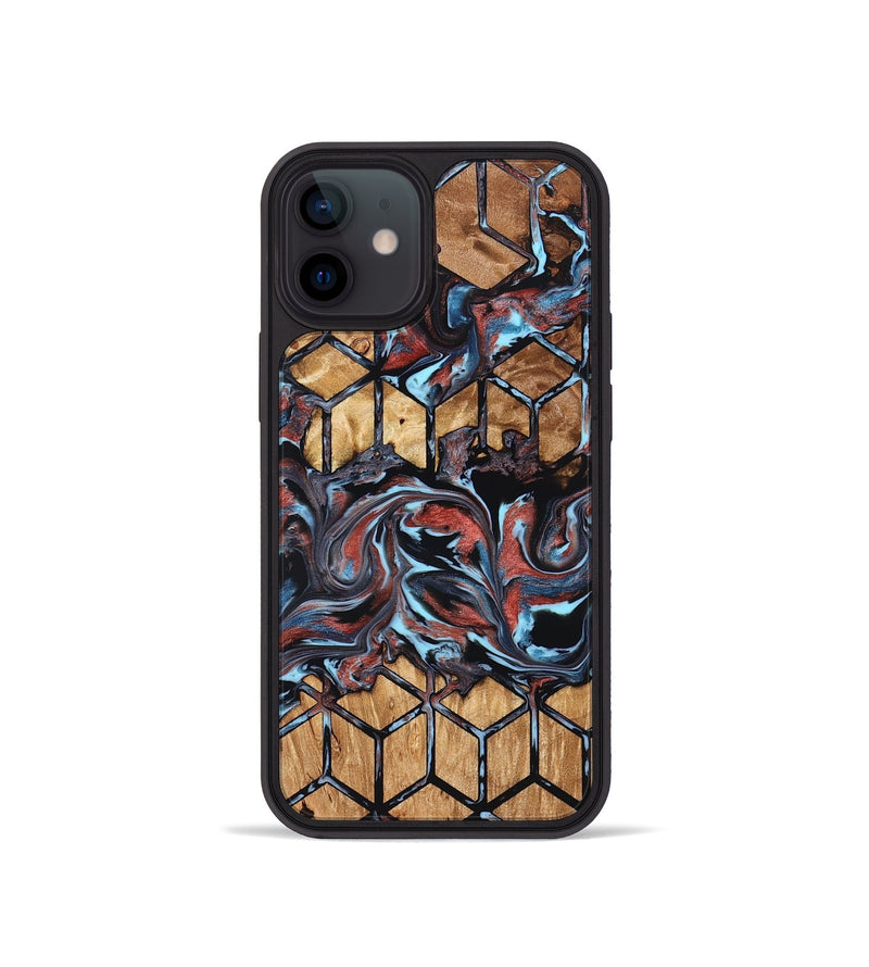 iPhone 12 mini Wood Phone Case - Albert (Pattern, 824205)
