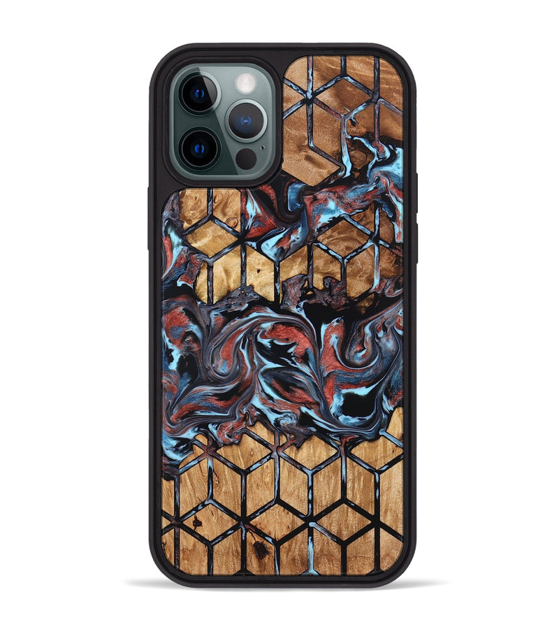 iPhone 12 Pro Max Wood Phone Case - Albert (Pattern, 824205)