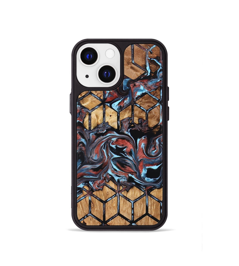 iPhone 13 mini Wood Phone Case - Albert (Pattern, 824205)