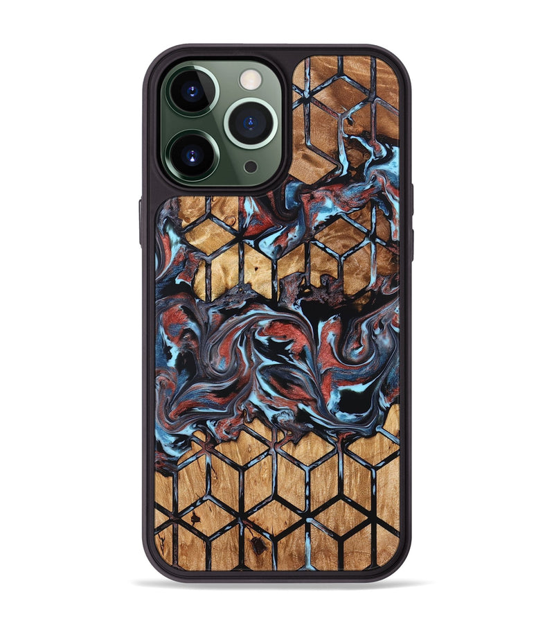 iPhone 13 Pro Max Wood Phone Case - Albert (Pattern, 824205)
