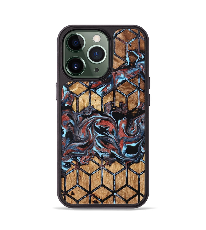iPhone 13 Pro Wood Phone Case - Albert (Pattern, 824205)