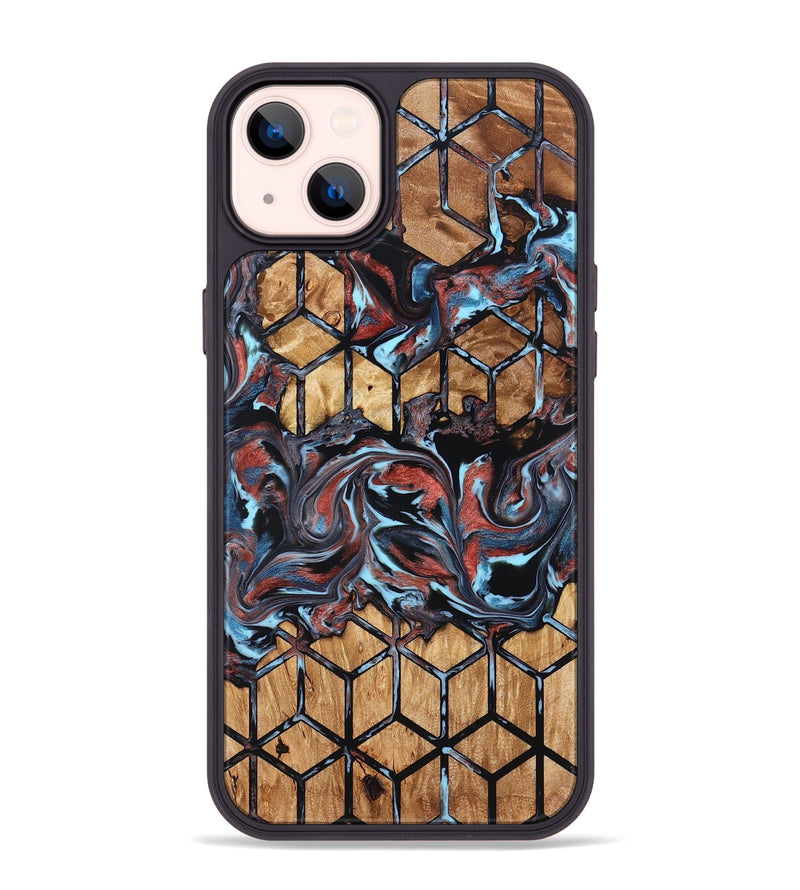 iPhone 14 Plus Wood Phone Case - Albert (Pattern, 824205)