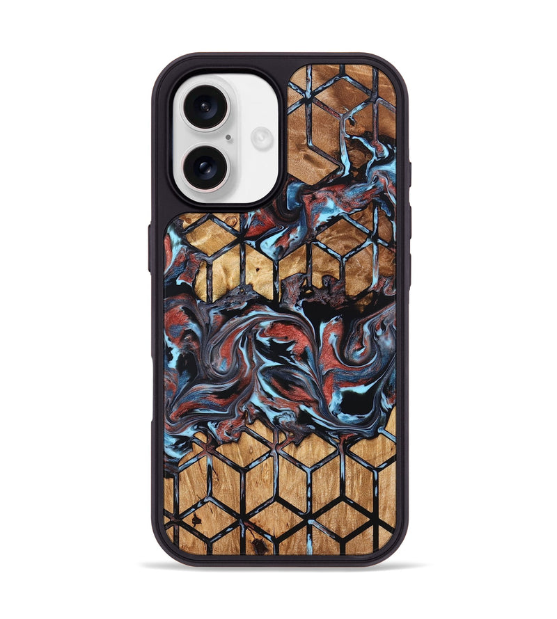 iPhone 17 Wood Phone Case - Albert (Pattern, 824205)