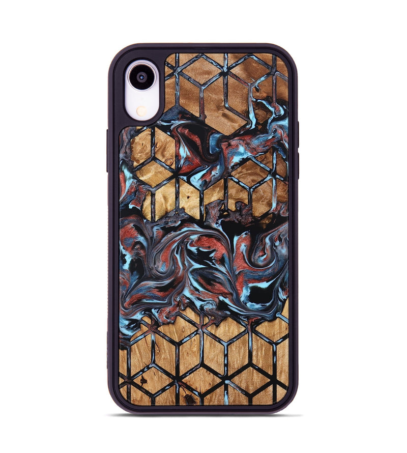 iPhone Xr Wood Phone Case - Albert (Pattern, 824205)