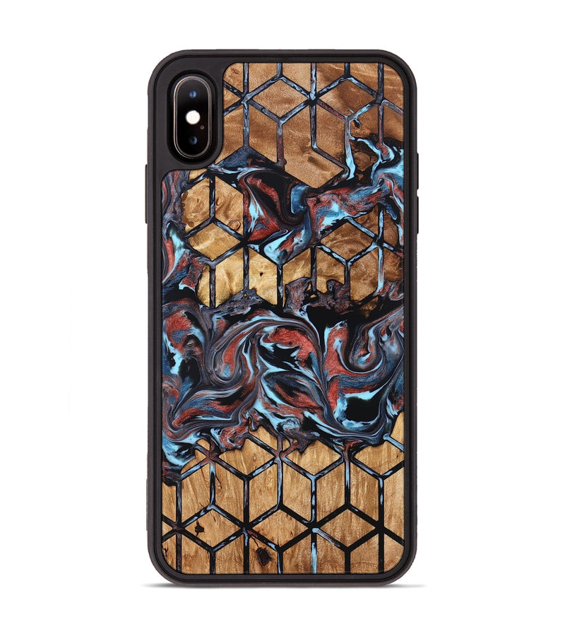 iPhone Xs Max Wood Phone Case - Albert (Pattern, 824205)