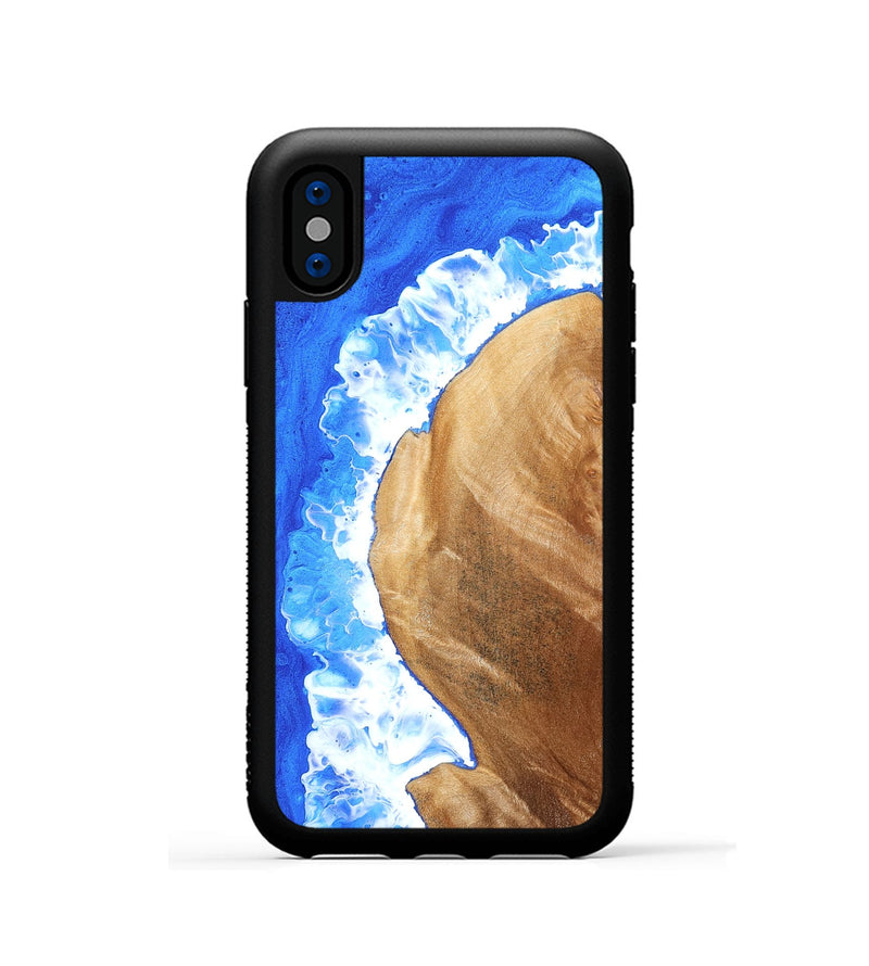iPhone Xs Wood Phone Case - Caden (Coastal, 824207)