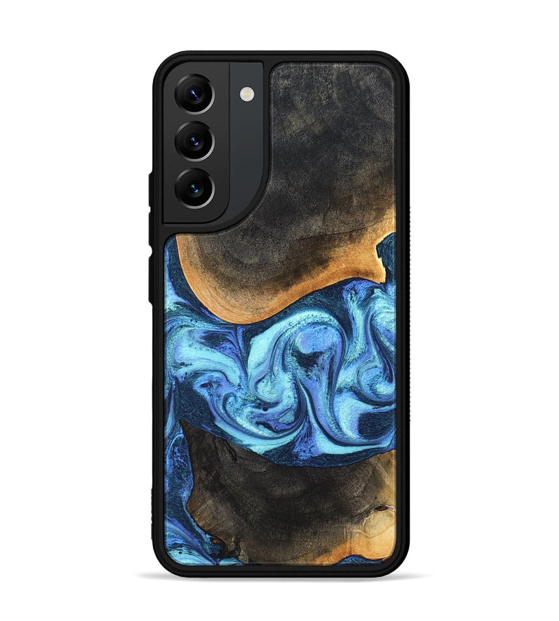 Galaxy S22 Plus Wood Phone Case - Jayla (Blue, 824208)