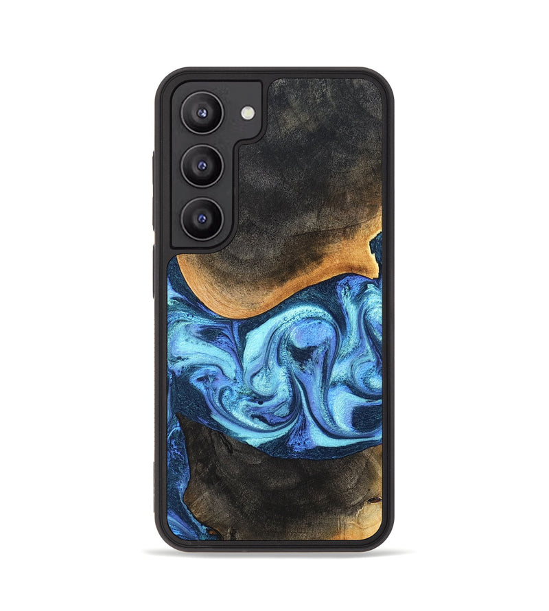Galaxy S23 Wood Phone Case - Jayla (Blue, 824208)