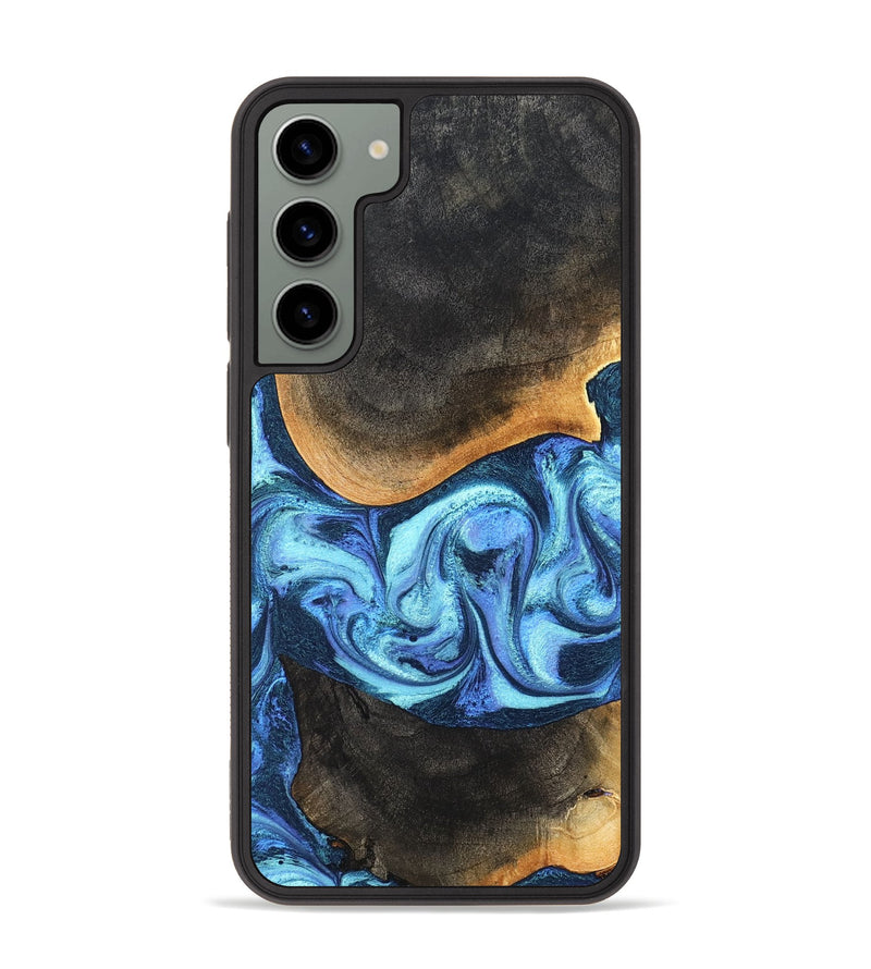 Galaxy S23 Plus Wood Phone Case - Jayla (Blue, 824208)