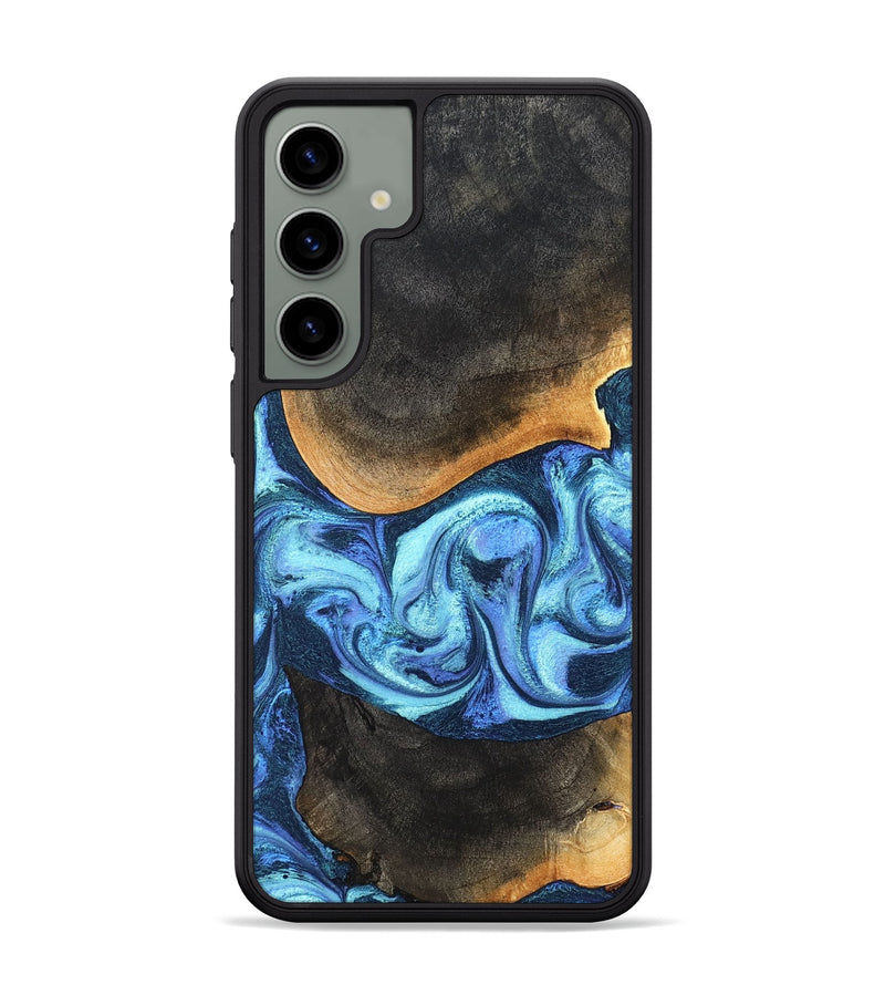 Galaxy S24 Plus Wood Phone Case - Jayla (Blue, 824208)