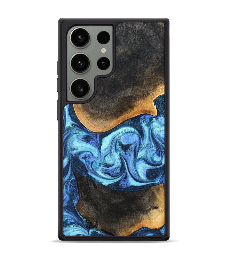 Galaxy S24 Ultra Wood Phone Case - Jayla (Blue, 824208)
