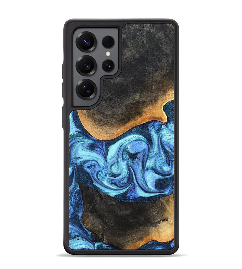 Galaxy S25 Ultra Wood Phone Case - Jayla (Blue, 824208)