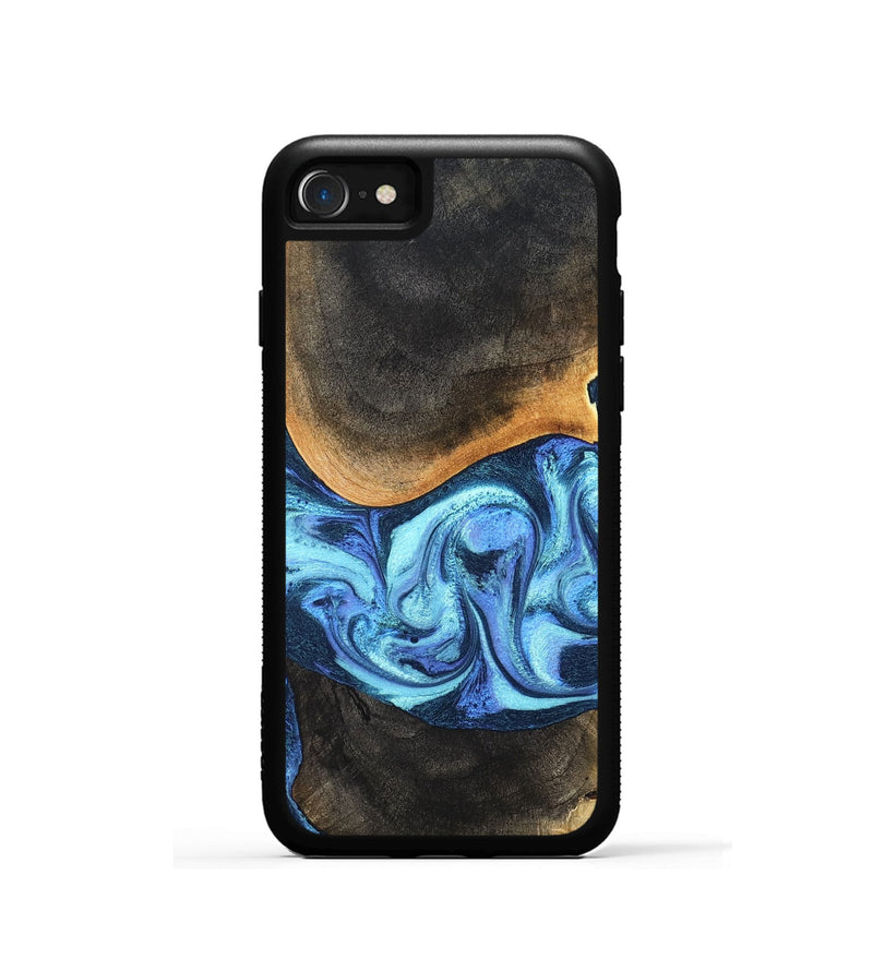 iPhone SE Wood Phone Case - Jayla (Blue, 824208)