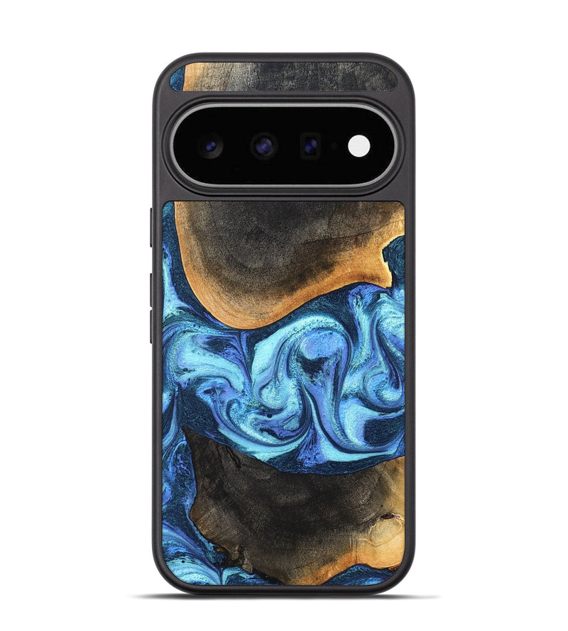 Pixel 11 Wood Phone Case - Jayla (Blue, 824208)