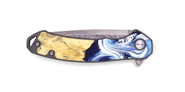 EDC Wood Pocket Knife - Hollie (Blue, 824209)