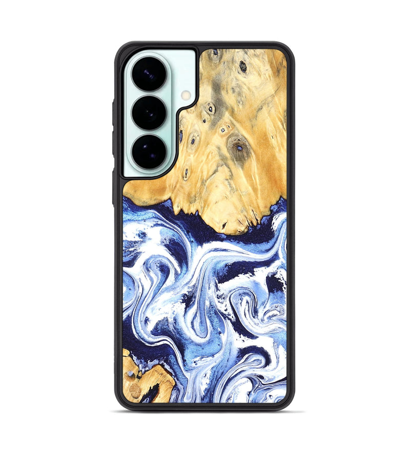 Galaxy S26 Plus Wood Phone Case - Hollie (Blue, 824209)