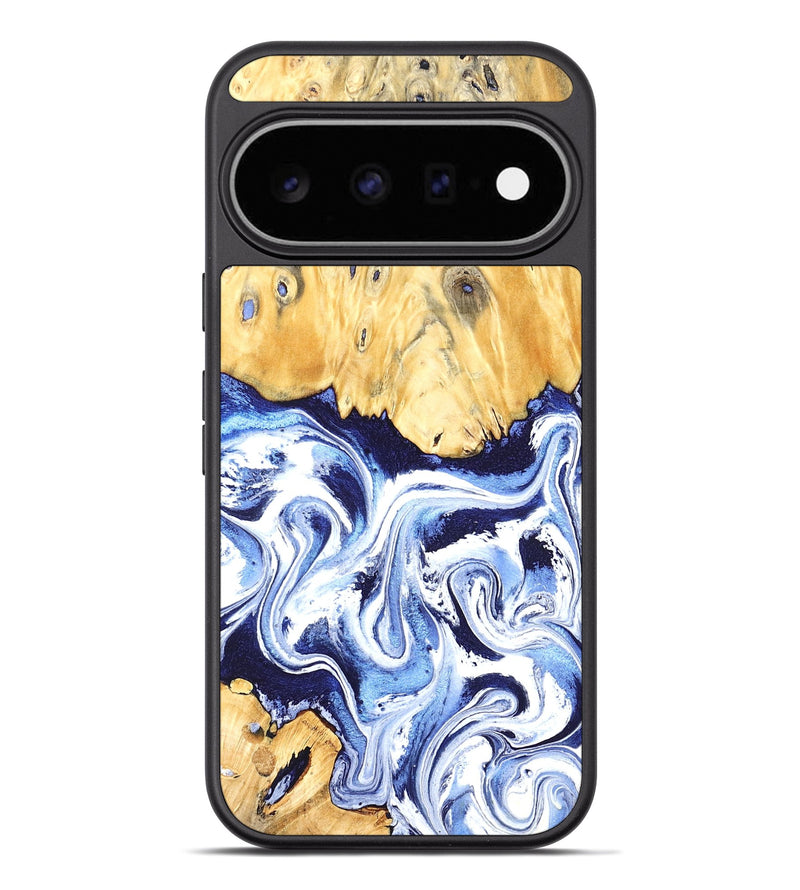 Pixel 11 Pro XL Wood Phone Case - Hollie (Blue, 824209)