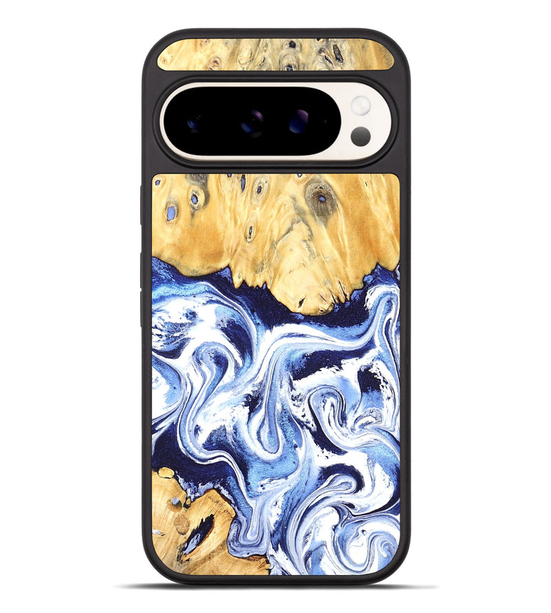 Pixel 9 Pro XL Wood Phone Case - Hollie (Blue, 824209)