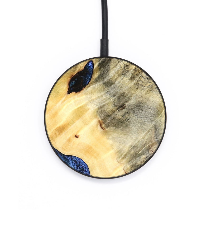 Circle Wood Wireless Charger - Melvina (Blue, 824212)