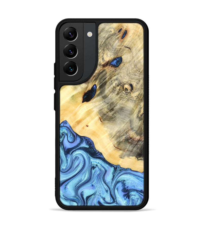 Galaxy S22 Plus Wood Phone Case - Melvina (Blue, 824212)
