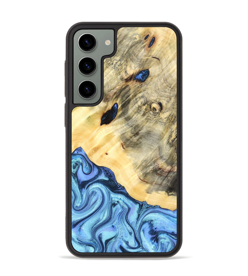 Galaxy S23 Plus Wood Phone Case - Melvina (Blue, 824212)