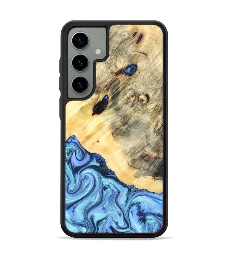 Galaxy S24 Plus Wood Phone Case - Melvina (Blue, 824212)