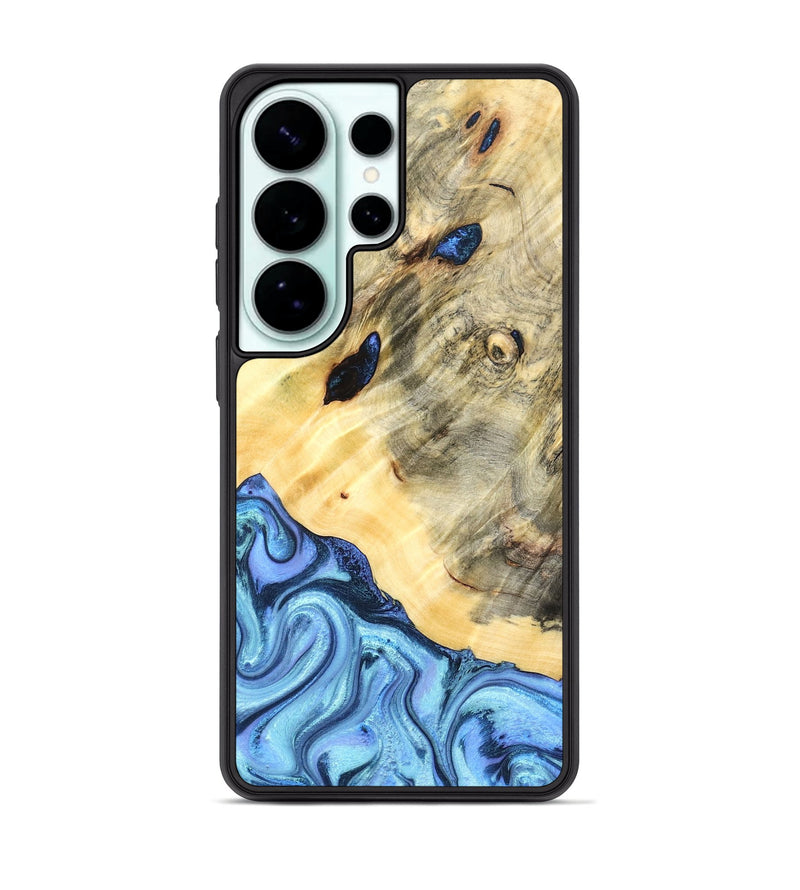 Galaxy S26 Ultra Wood Phone Case - Melvina (Blue, 824212)