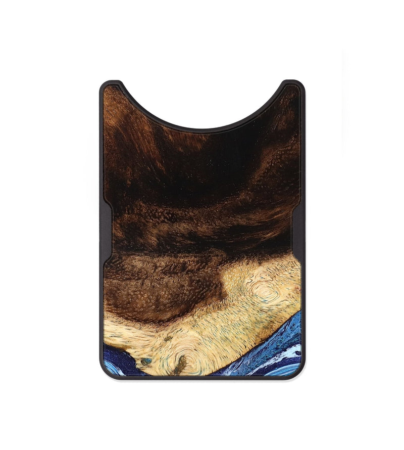 Alloy Wood Wallet - Christ (Blue, 824214)