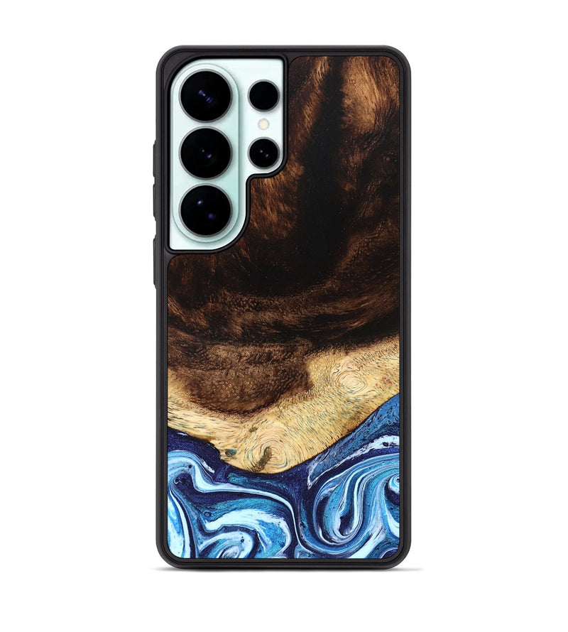 Galaxy S26 Ultra Wood Phone Case - Christ (Blue, 824214)