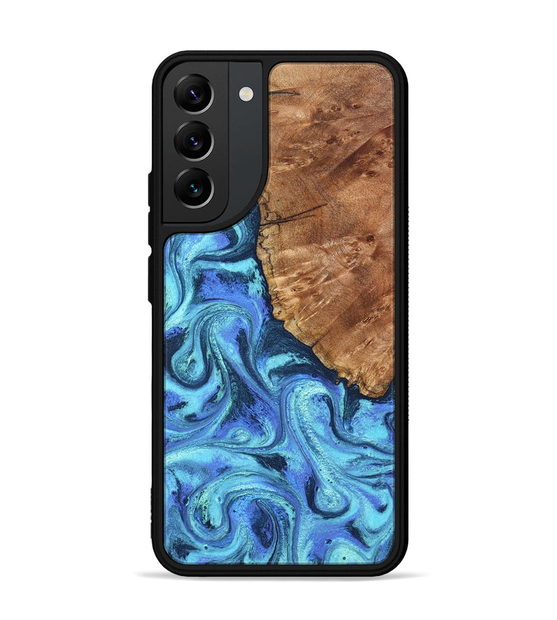 Galaxy S22 Plus Wood Phone Case - Naya (Blue, 824216)