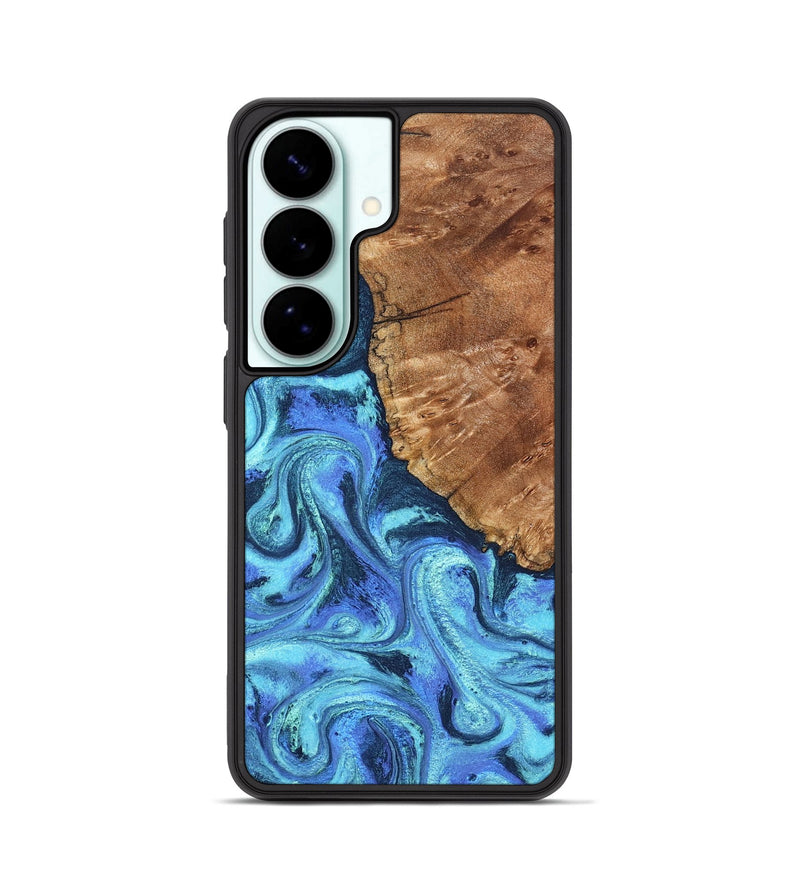 Galaxy S26 Wood Phone Case - Naya (Blue, 824216)