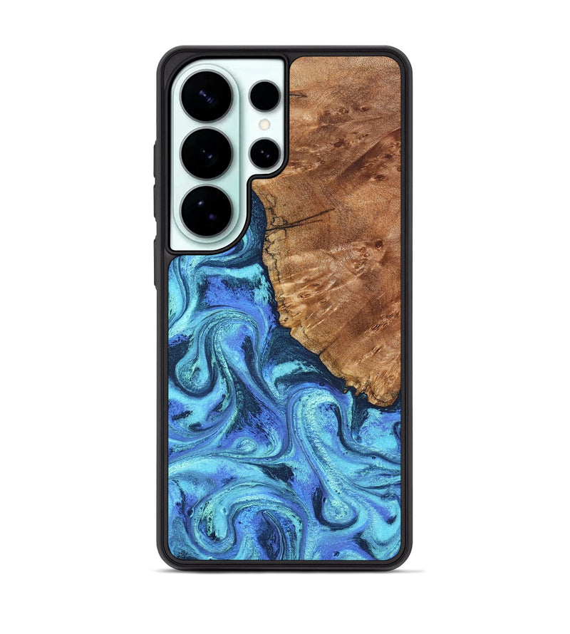 Galaxy S26 Ultra Wood Phone Case - Naya (Blue, 824216)